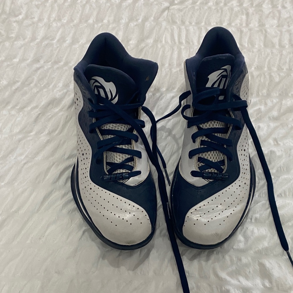adidas Navy and White Men's Sneakers